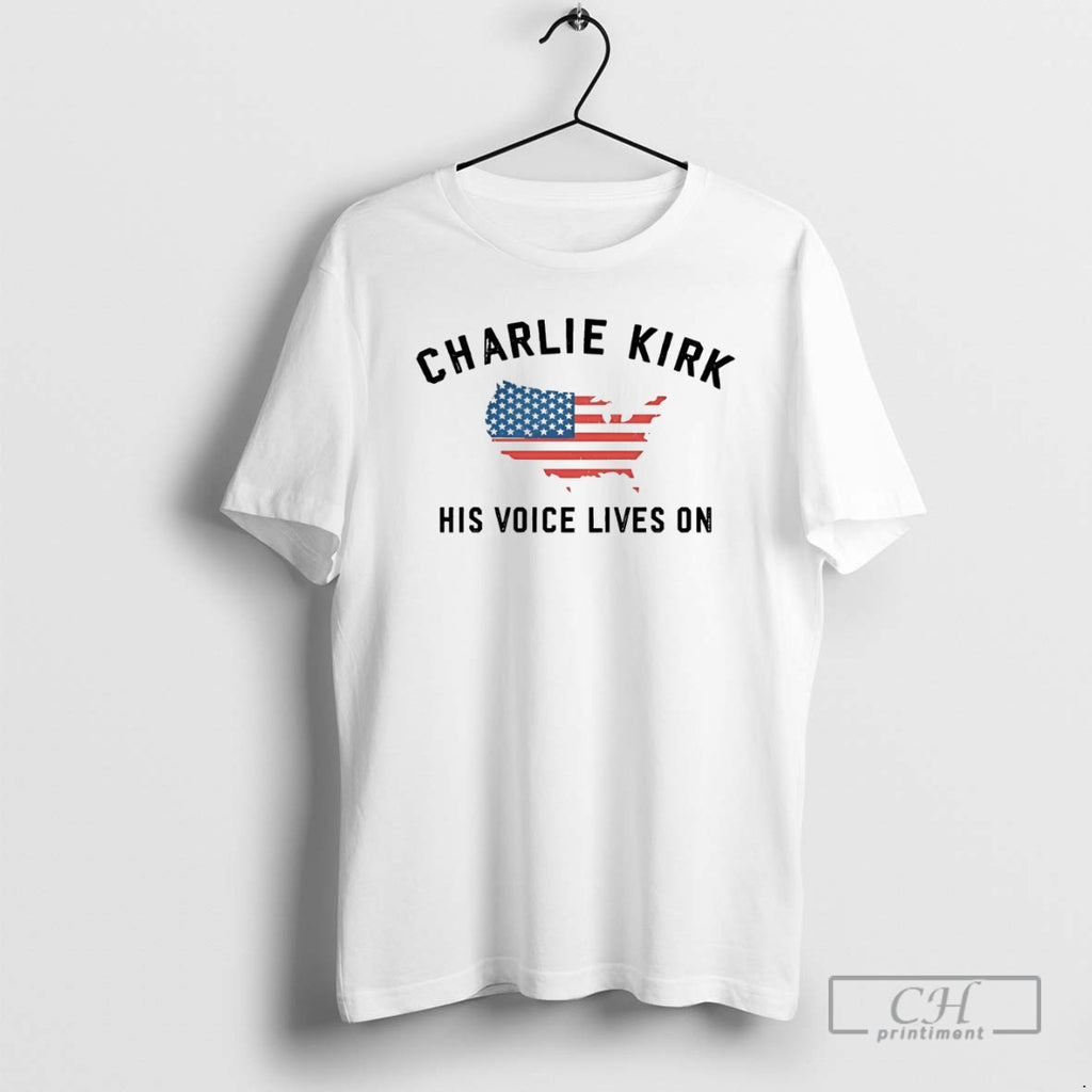 Classic Charlie Kirk His Voice Lives On Shirt Sweater
