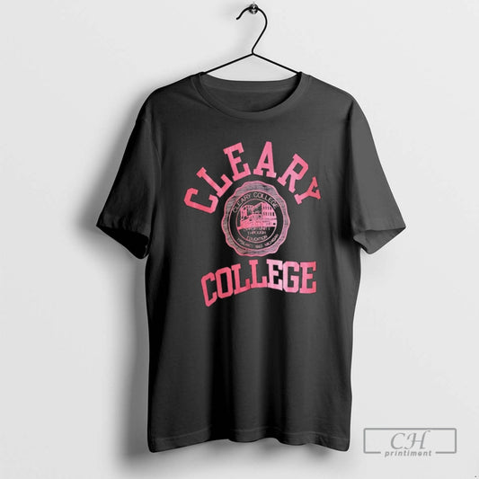 Classic Cleary College Opportunity Through Education Ypsilanti 1983 Michigan Logo Shirt Sweater