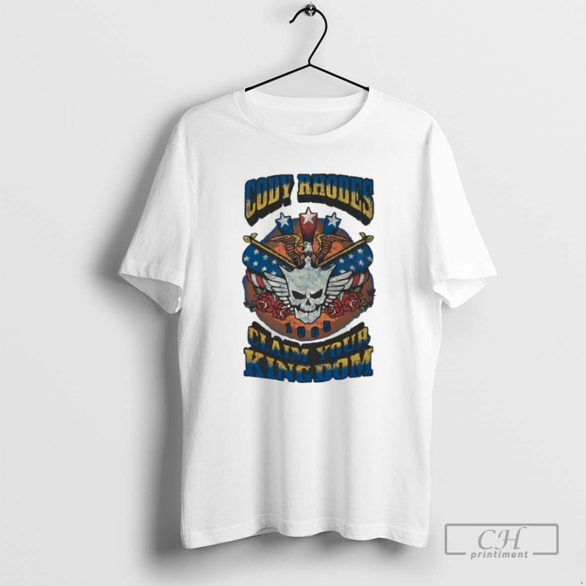 Classic Cody Rhodes Claim Your Kingdom Logo 1985 Shirt Sweater