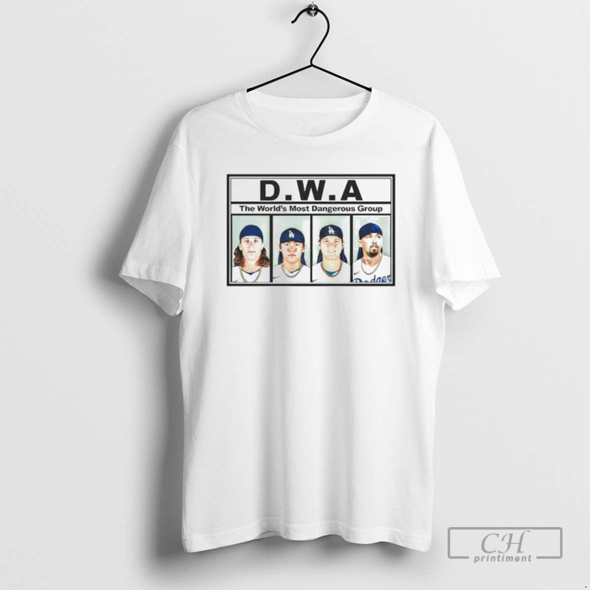 Classic Dwa The Worlds Most Dangerous Group Mlb Los Angeles Dodgers Ornaments Shirt Sweater