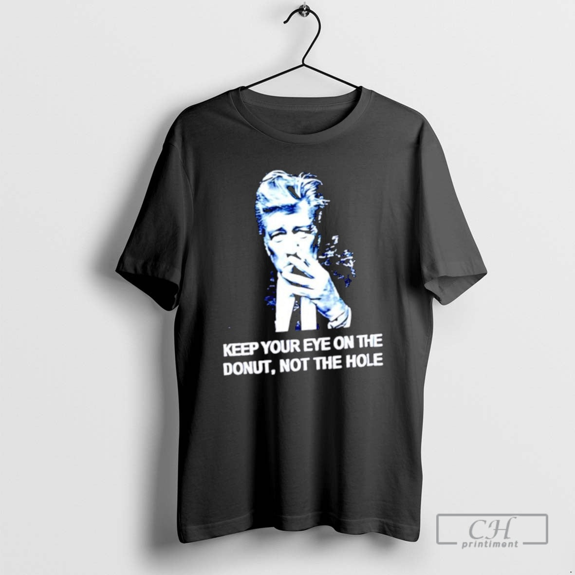Classic David Lynch Keep Your Eye On The Donut Not The Hole Graphic Shirt Sweater