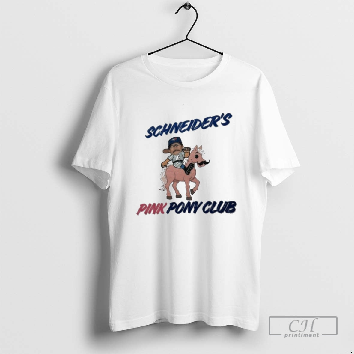 Classic Davis Schneider Pink Pony Club Toronto Blue Jays Shirt Sweater