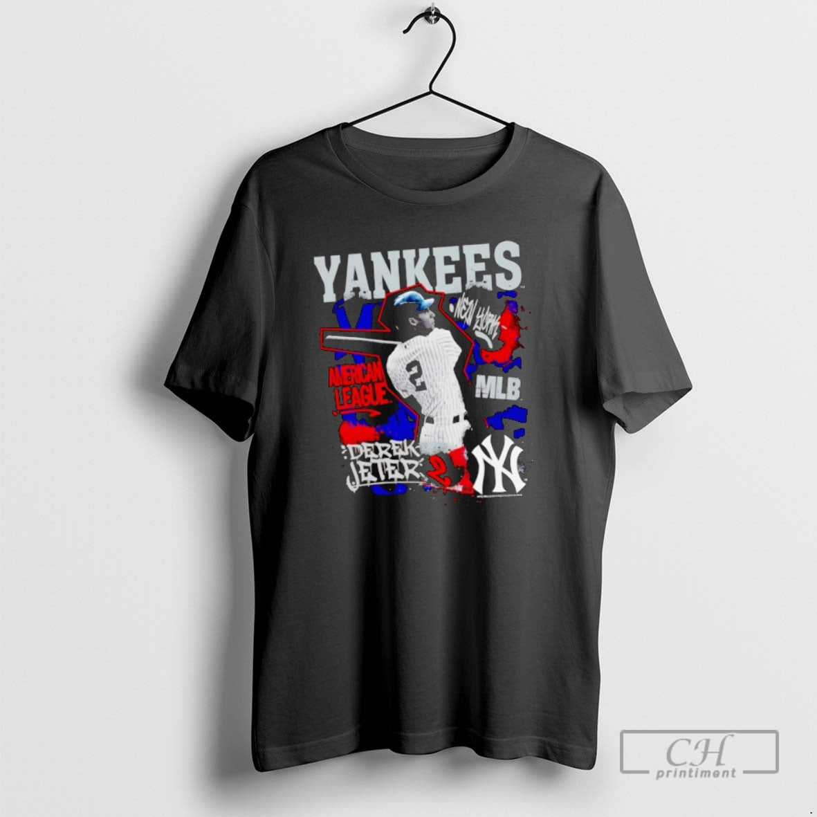 Classic Derek Jeter New York Yankees Cooperstown Star Moment Shirt Sweater