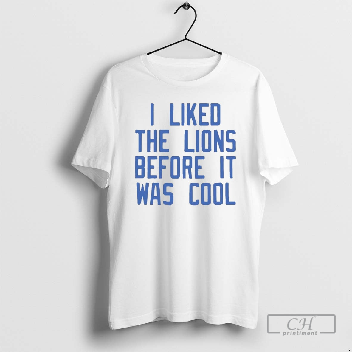 Classic Detroit Lions I Liked The Lions Before It Was Cool Shirt Sweater