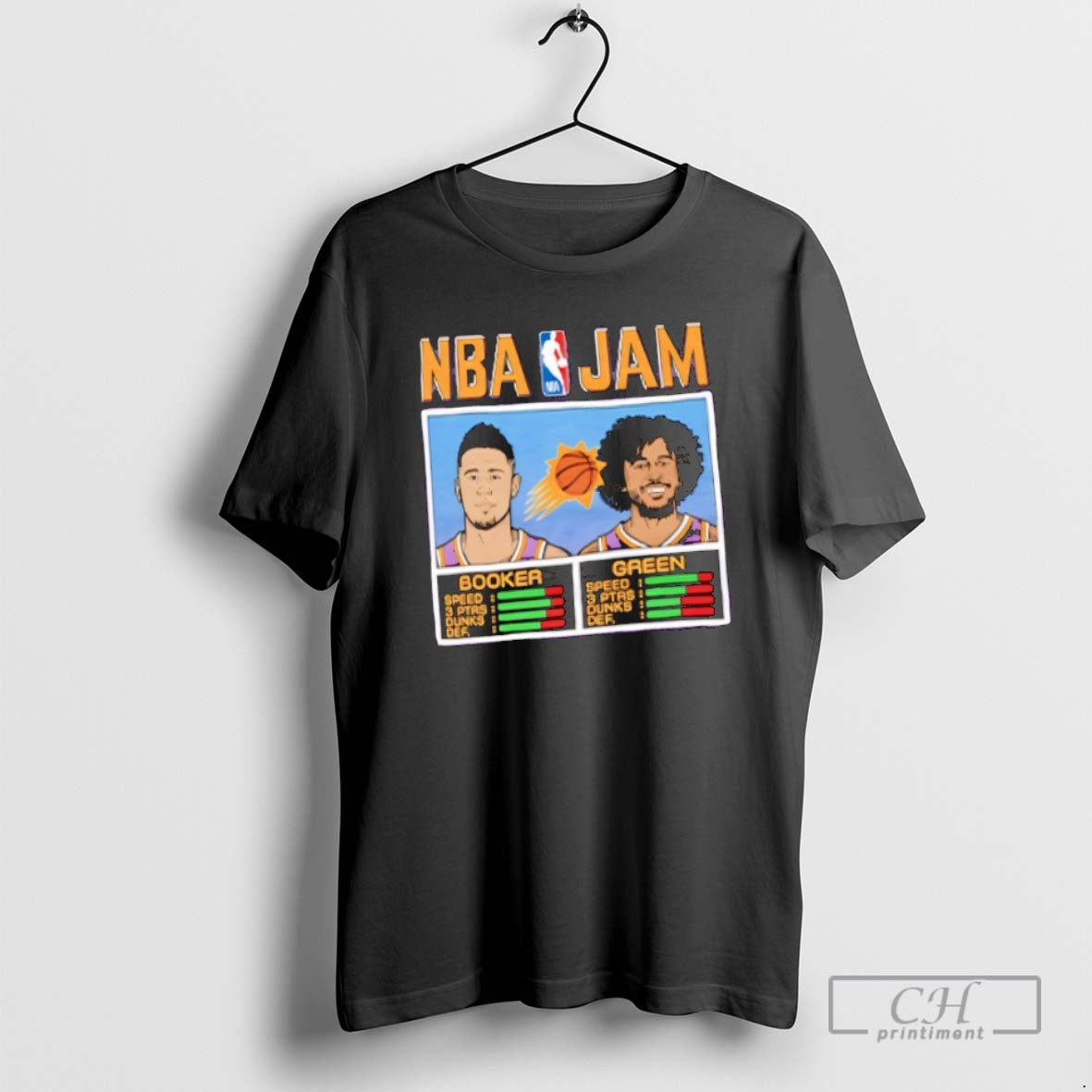 Classic Devin Booker And Draymond Green Phoenix Suns Nba Jam Shirt Sweater