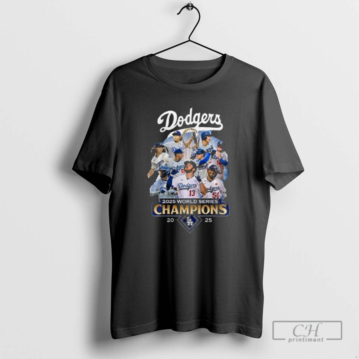 Classic Dodgers 2025 World Series Champions Players Name 2 Sided Shirt Sweater