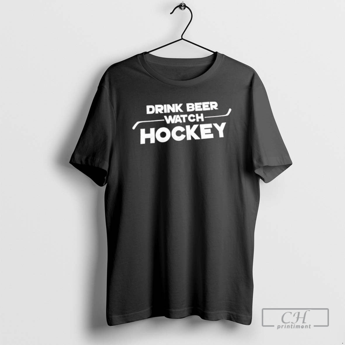 Classic Drink Beer Watch Hockey Shirt Sweater