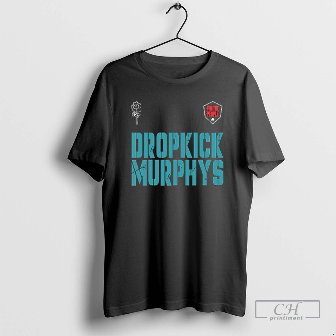 Classic Dropkick Murphys For The People 96 Double Sided Shirt Sweater