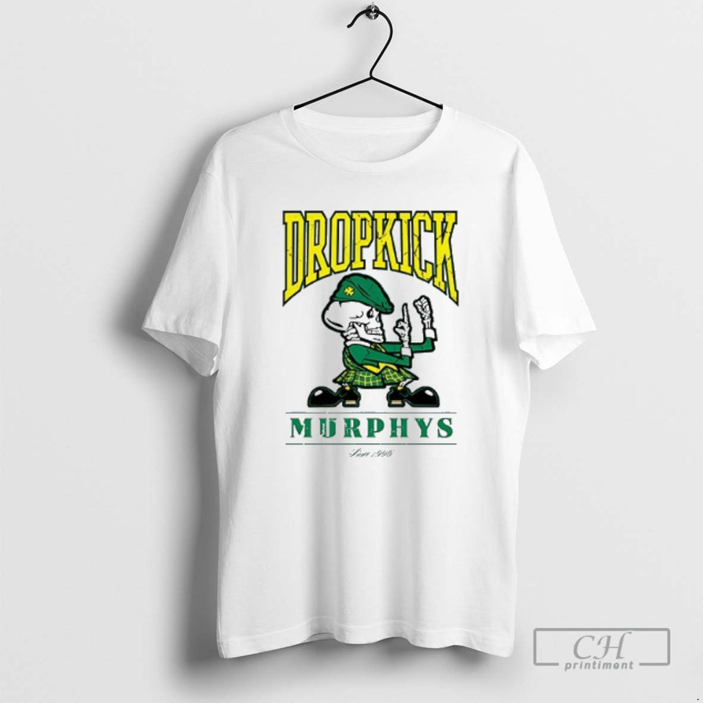 Classic Dropkick Murphys X Boston Celtics I Keep My Fist Raised Up Logo Double Sided