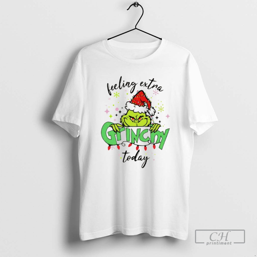 Classic Feeling Extra Grincy Today Christmas Shirt Sweater