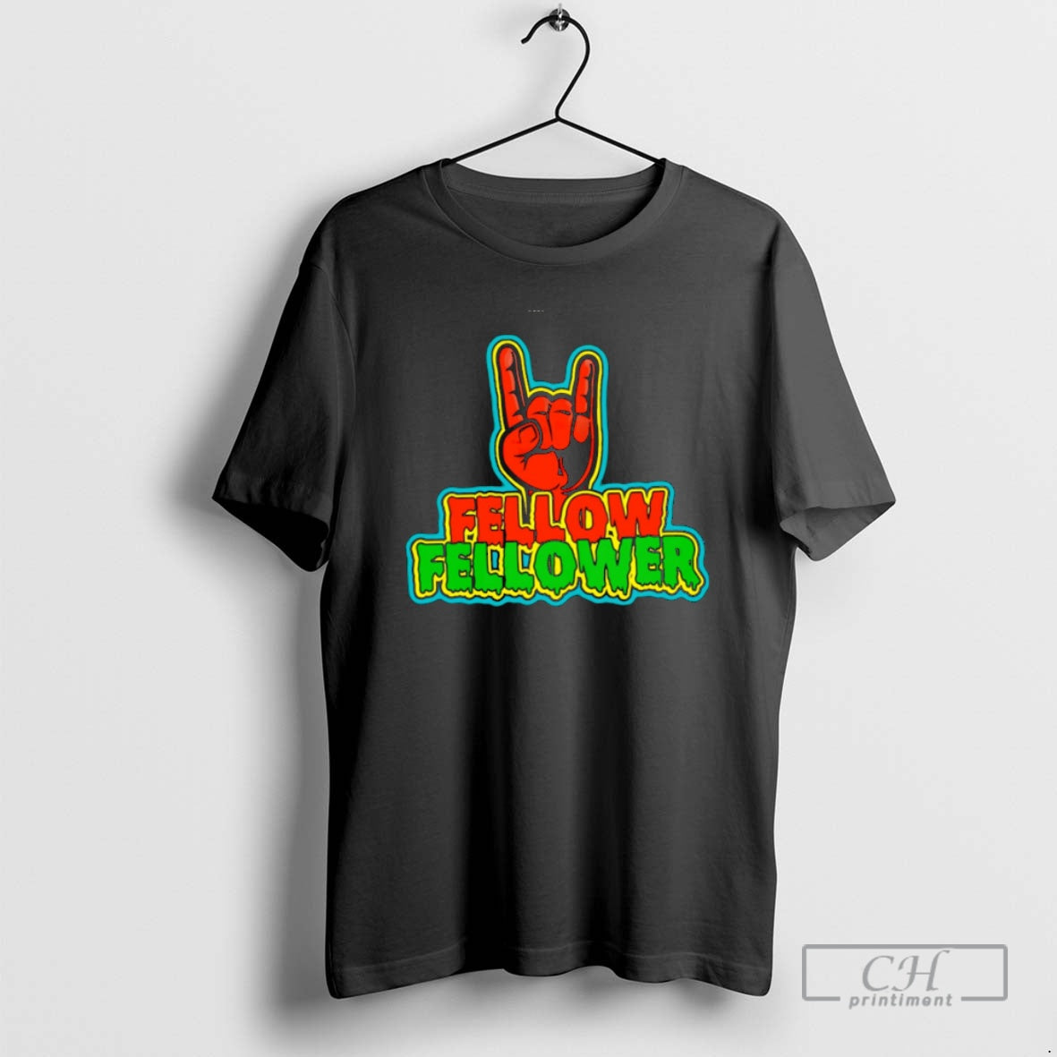 Classic Fellow Fellower Hand Design Shirt Sweater