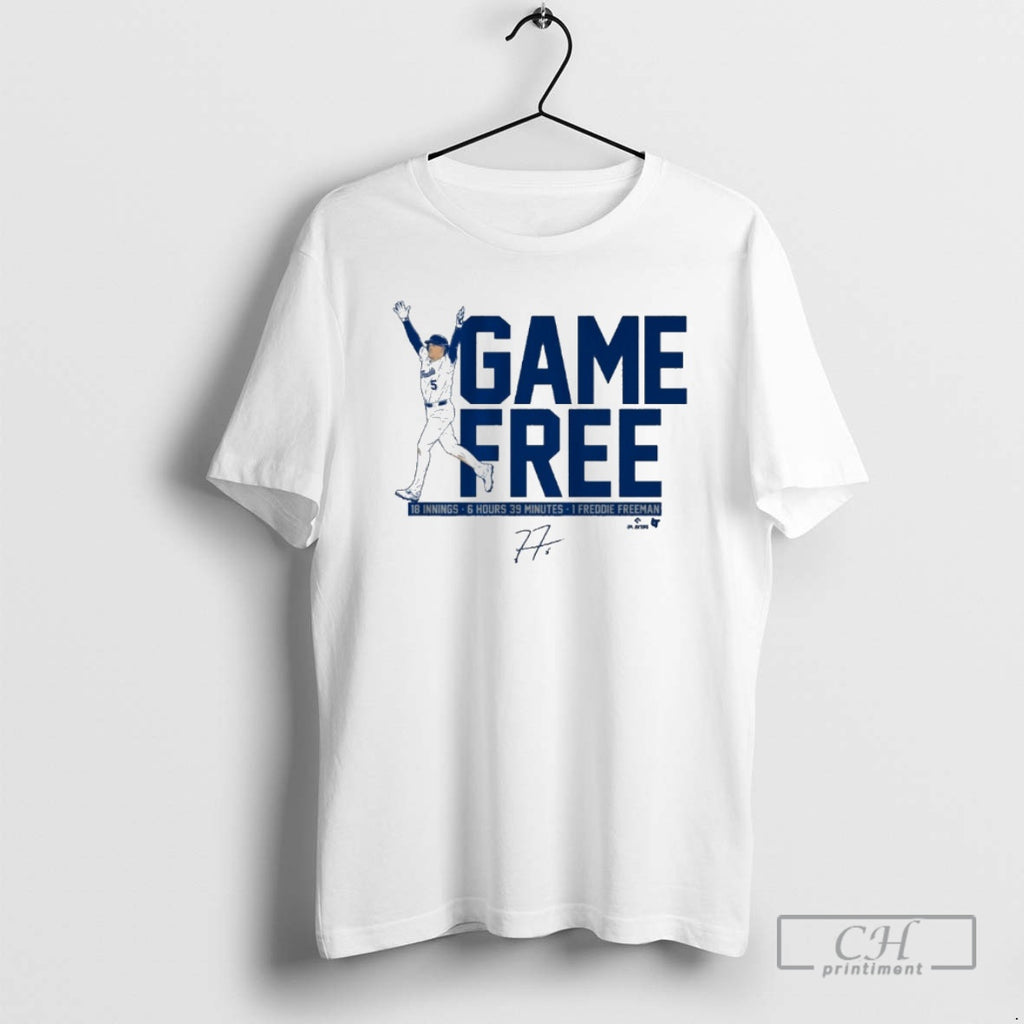 Classic Freddie Freeman Game Free Shirt Sweater