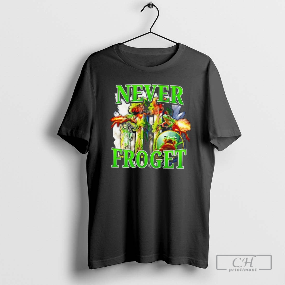 Classic Frog Never Froget Shirt Sweater