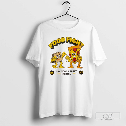 Classic Front Design Pizza Tactical Tasty Jiu Jitsu Bk And Ny Since 2025 Logo