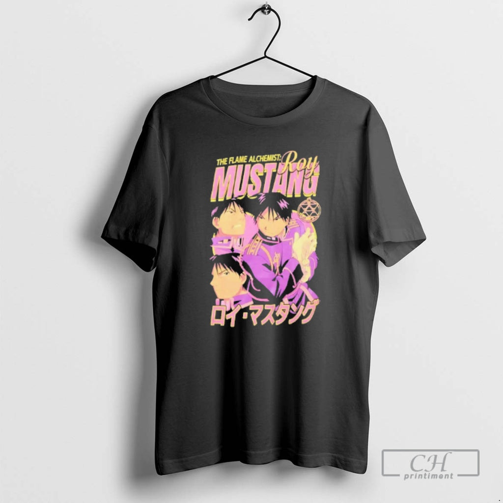 Classic Fullmetal Alchemist Brotherhood Roy Mustang Collage Shirt Sweater