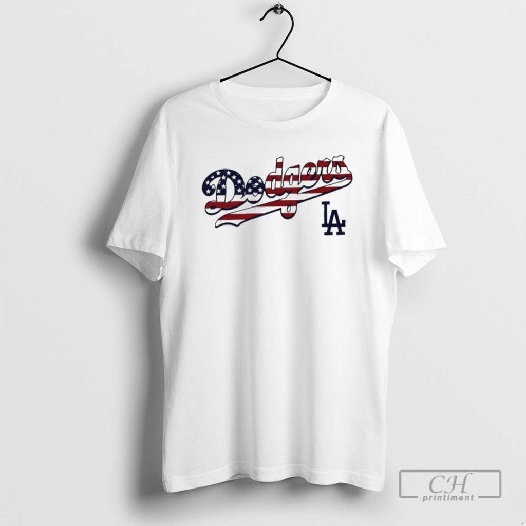 Classic Funny Los Angeles Dodgers X Independence Day Baseball Mlb Shirt Sweater