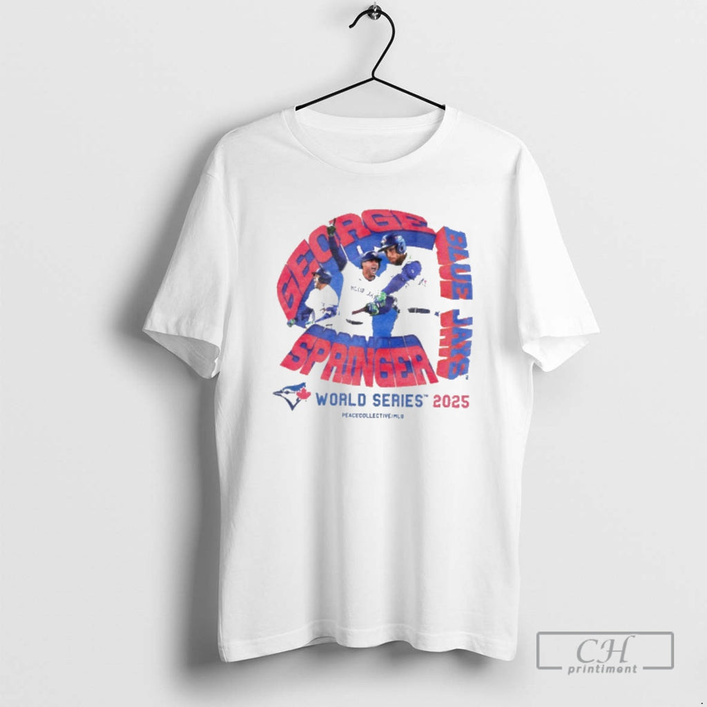 Classic George Springer Toronto Blue Jays Mlb 2025 World Series Shirt Sweater