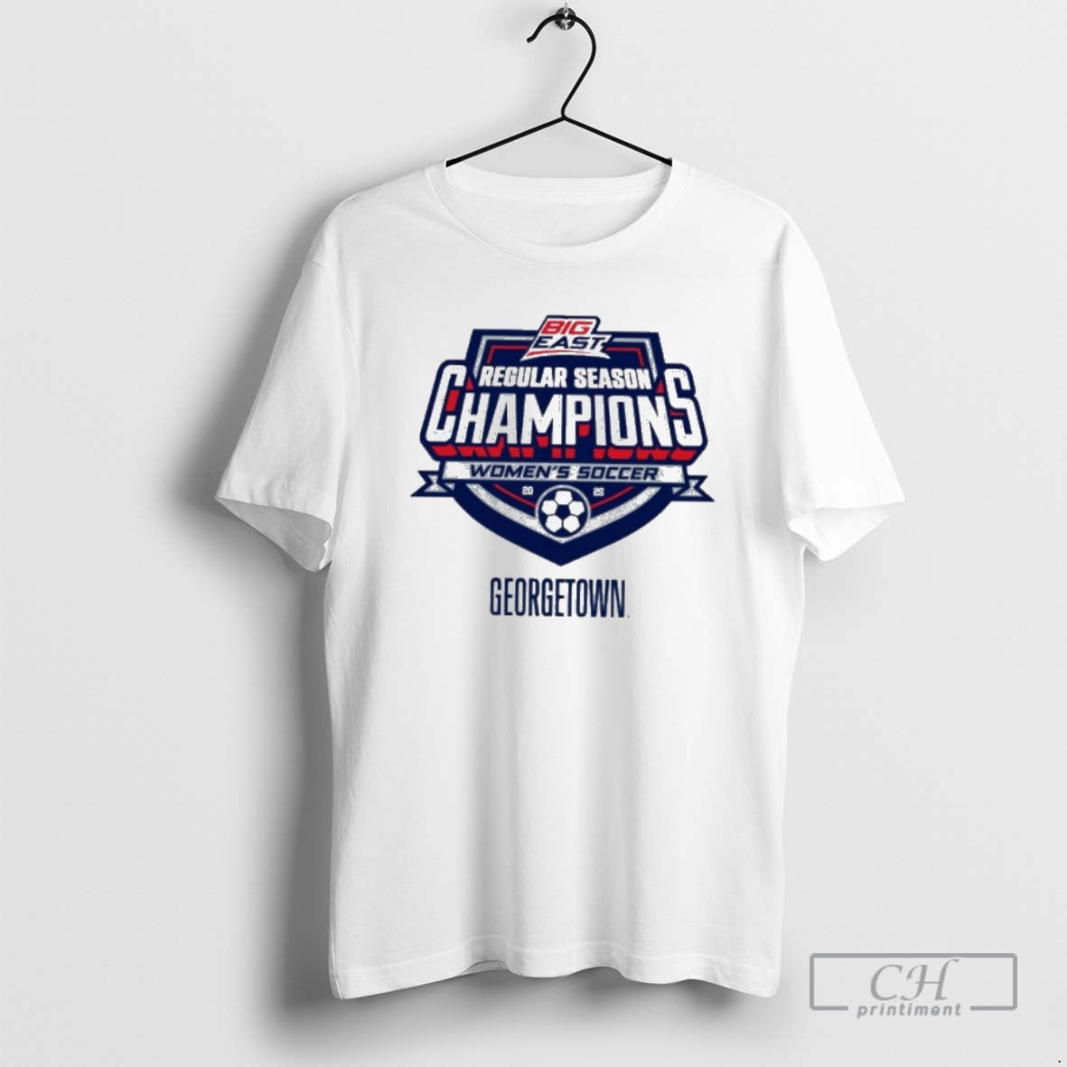 Classic Georgetown Hoyas Womens Soccer 2025 Regular Season Champions Shirt Sweater