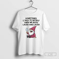 Classic Gnome Sometimes I Talk To Myself Then We Both Laugh And Laugh Shirt Sweater
