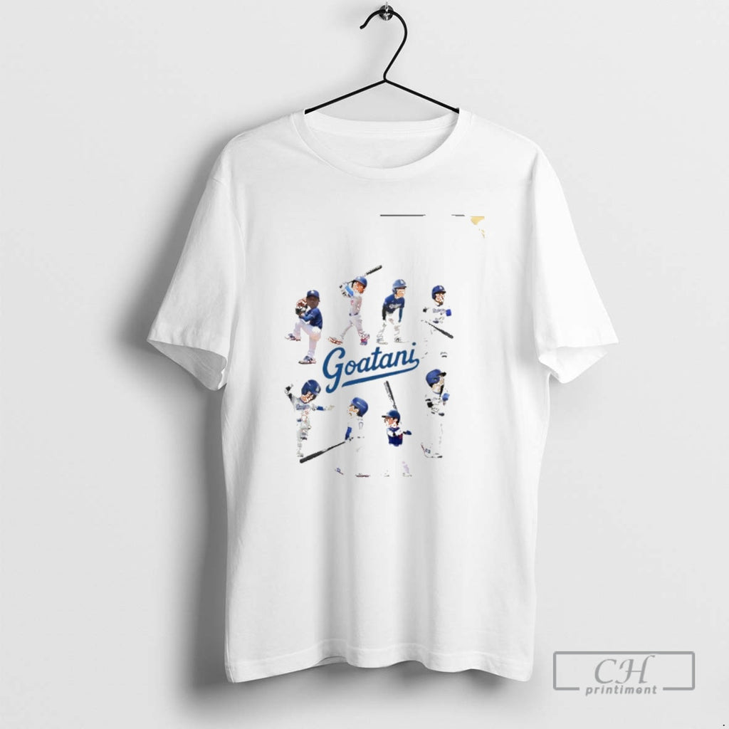 Classic Goatani Shohei Ohtani Mlb Los Angeles Dodgers Chibi Ornaments Shirt Sweater