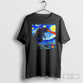 Classic Godzilla Starry Night Van Gogh Shirt Sweater