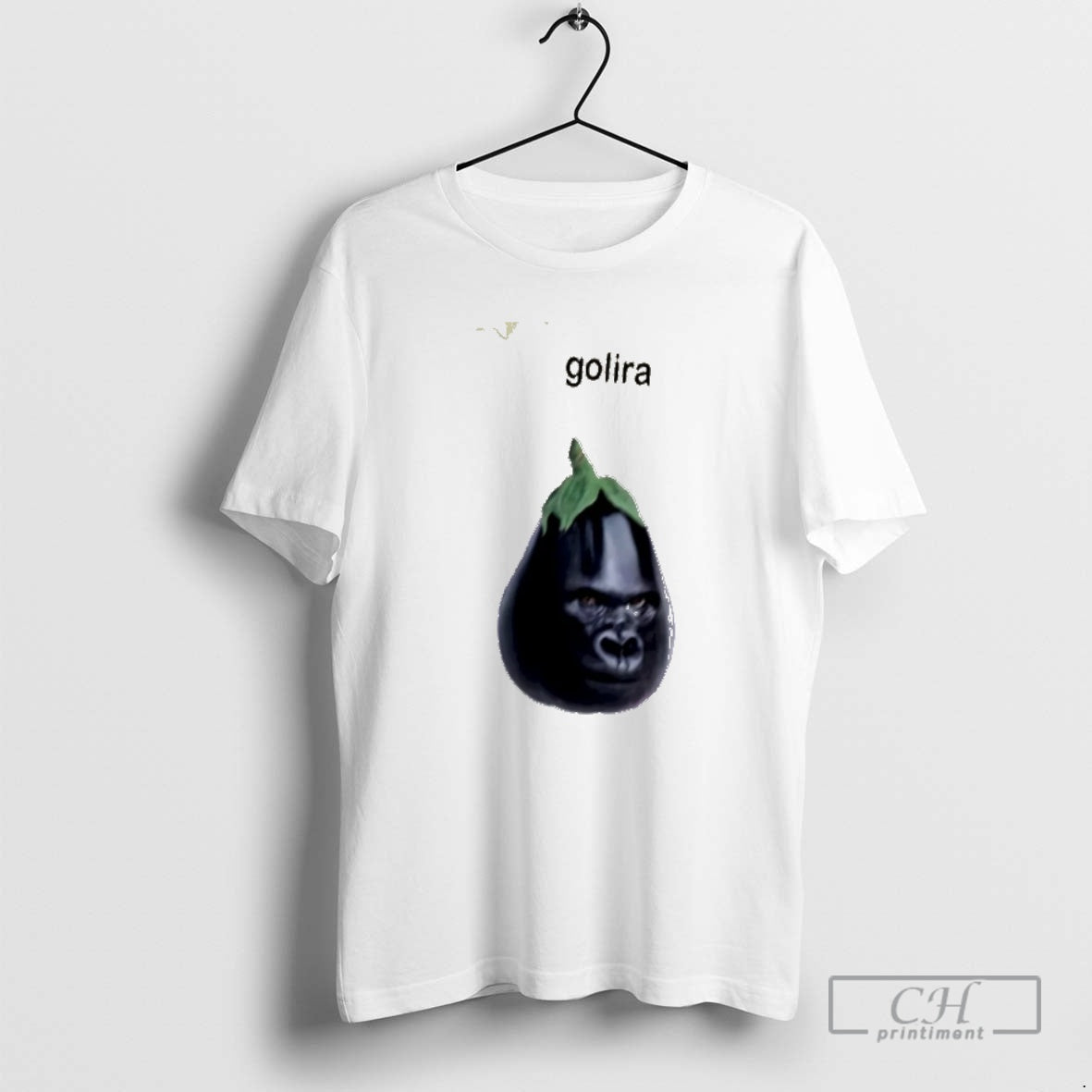 Classic Golira Eggplant Funny Graphic Shirt Sweater