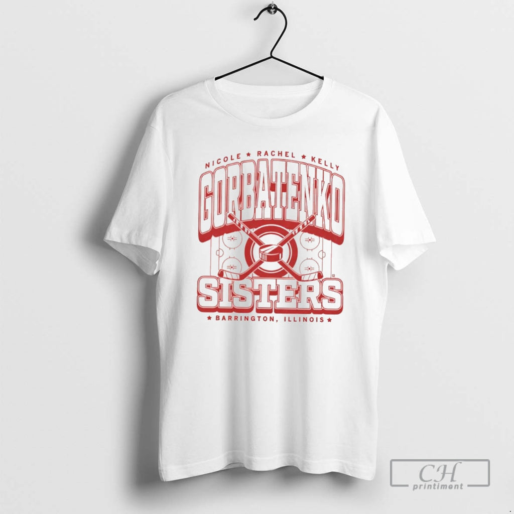 Classic Gorbatenko Sisters Nicole Rachel Kelly In Barrington Illnois Logo Shirt Sweater