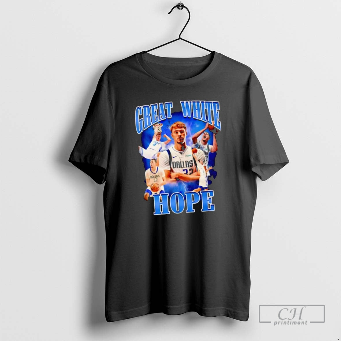 Classic Great White Hope Cooper Flagg Dallas Mavericks Player Graphic Shirt Sweater