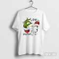 Classic Grinch And Santa Claus Hand Trending Six Seven Meme Merry Christmas Shirt Sweater