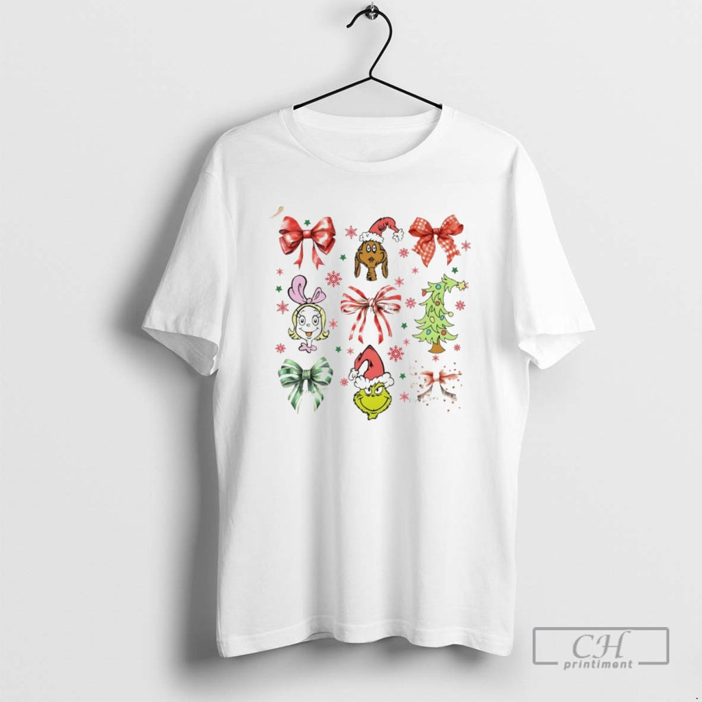 Classic Grinchmas Coquette Bow Christmas Season Merry Christmas 2025 Shirt Sweater