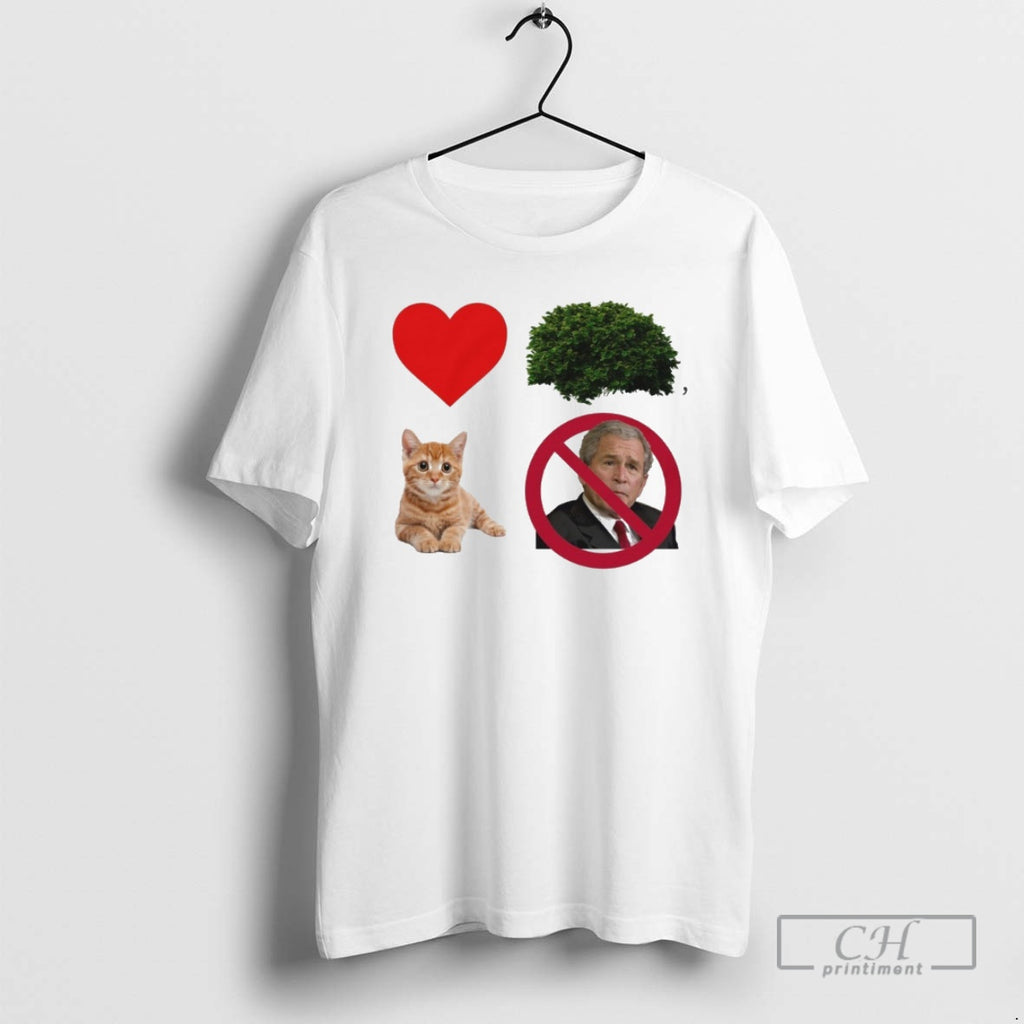 Classic I Heart Bush The Pussy Not The President Shirt Sweater