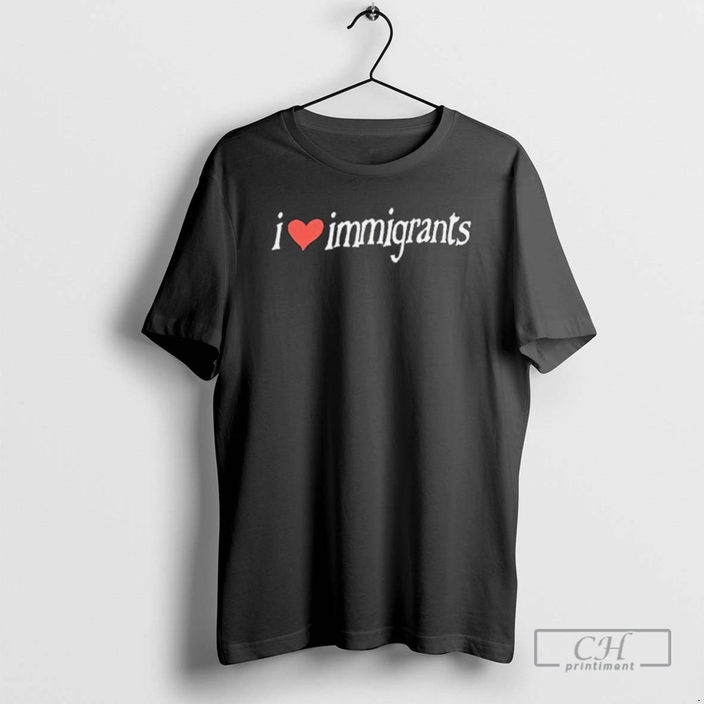 Classic I Love Immigrants Shirt Sweater