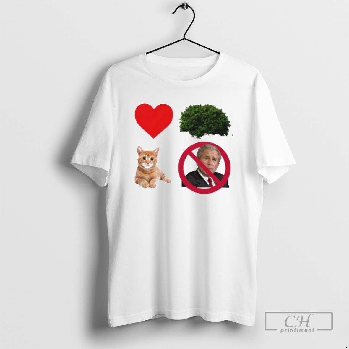 Classic I Heart George W Shirt Sweater