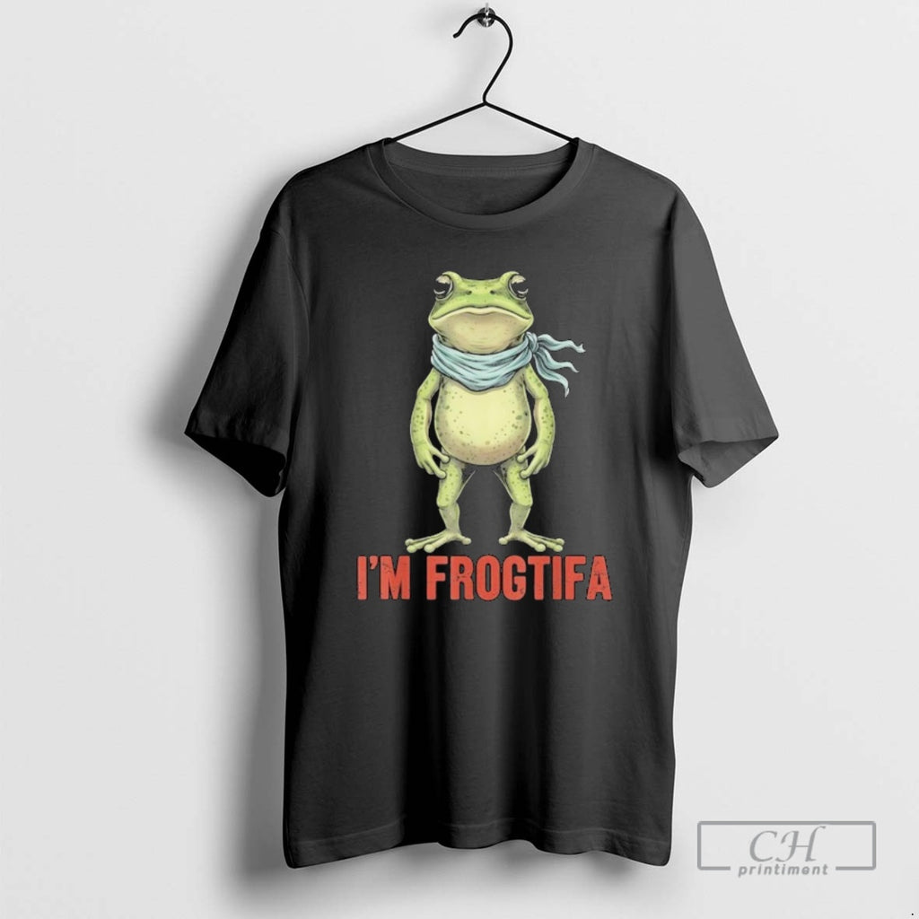 Classic Im Frogtifa Frog Portland Freedom Abolish Ice Fascism Protest Shirt Sweater