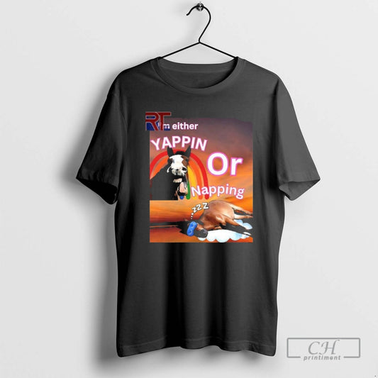 Classic Im Either Yappin Or Napping Shirt Sweater