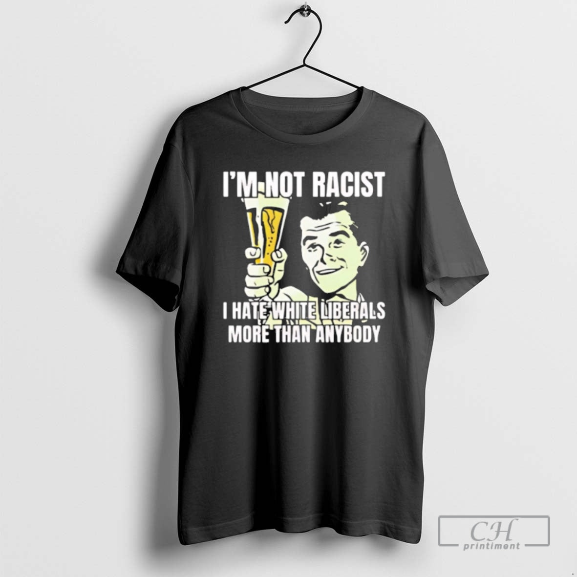 Classic Im Not A Racist Anti Liberal Social Club Shirt Sweater
