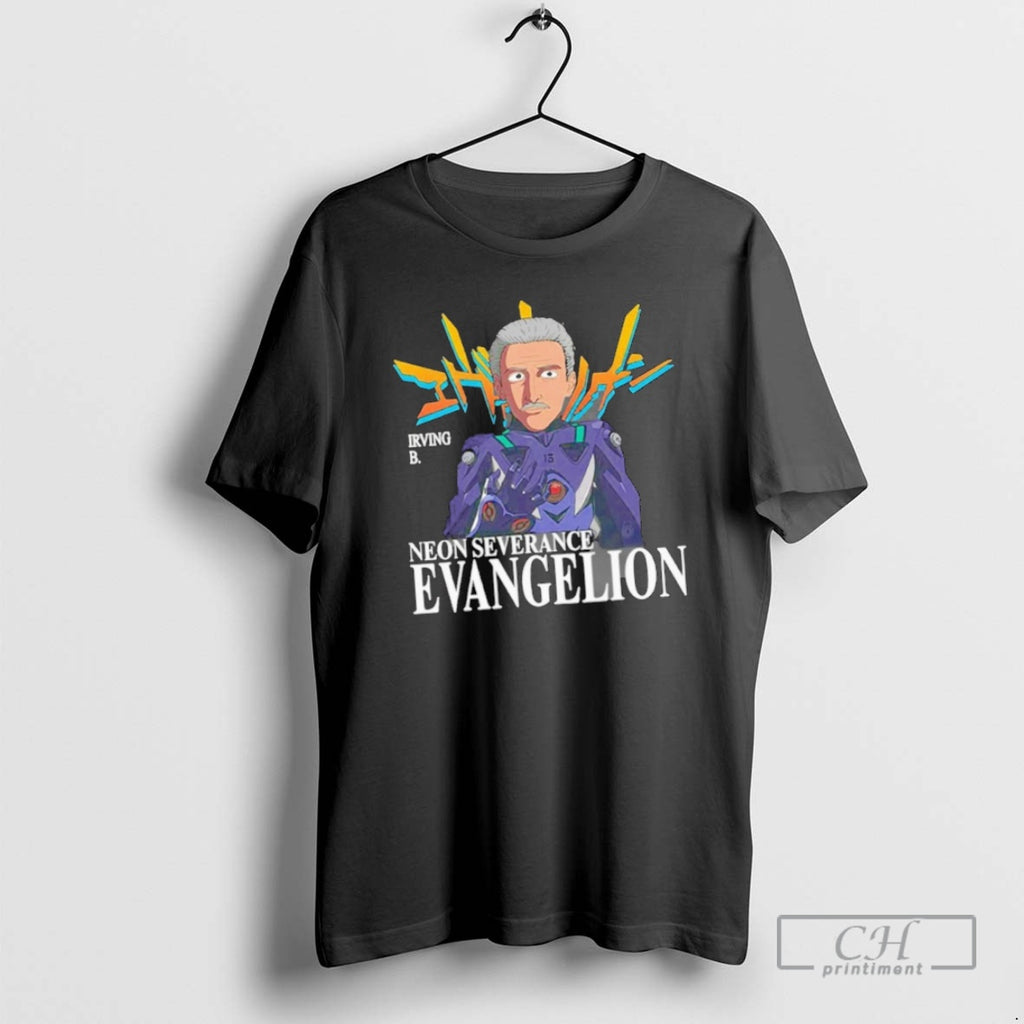 Classic Irving B Neon Severance Evangelion Shirt Sweater