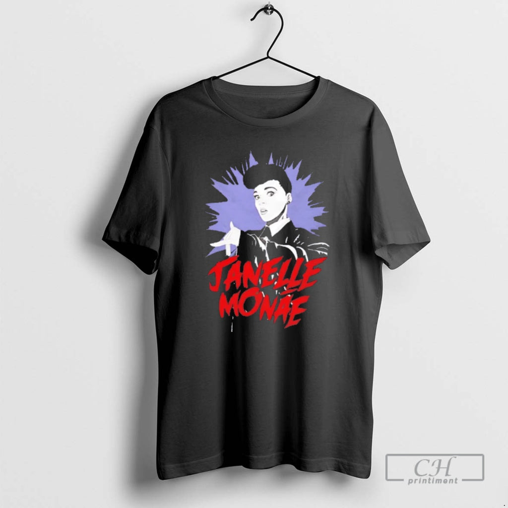 Classic Janelle Monae Cartoon Shirt Sweater