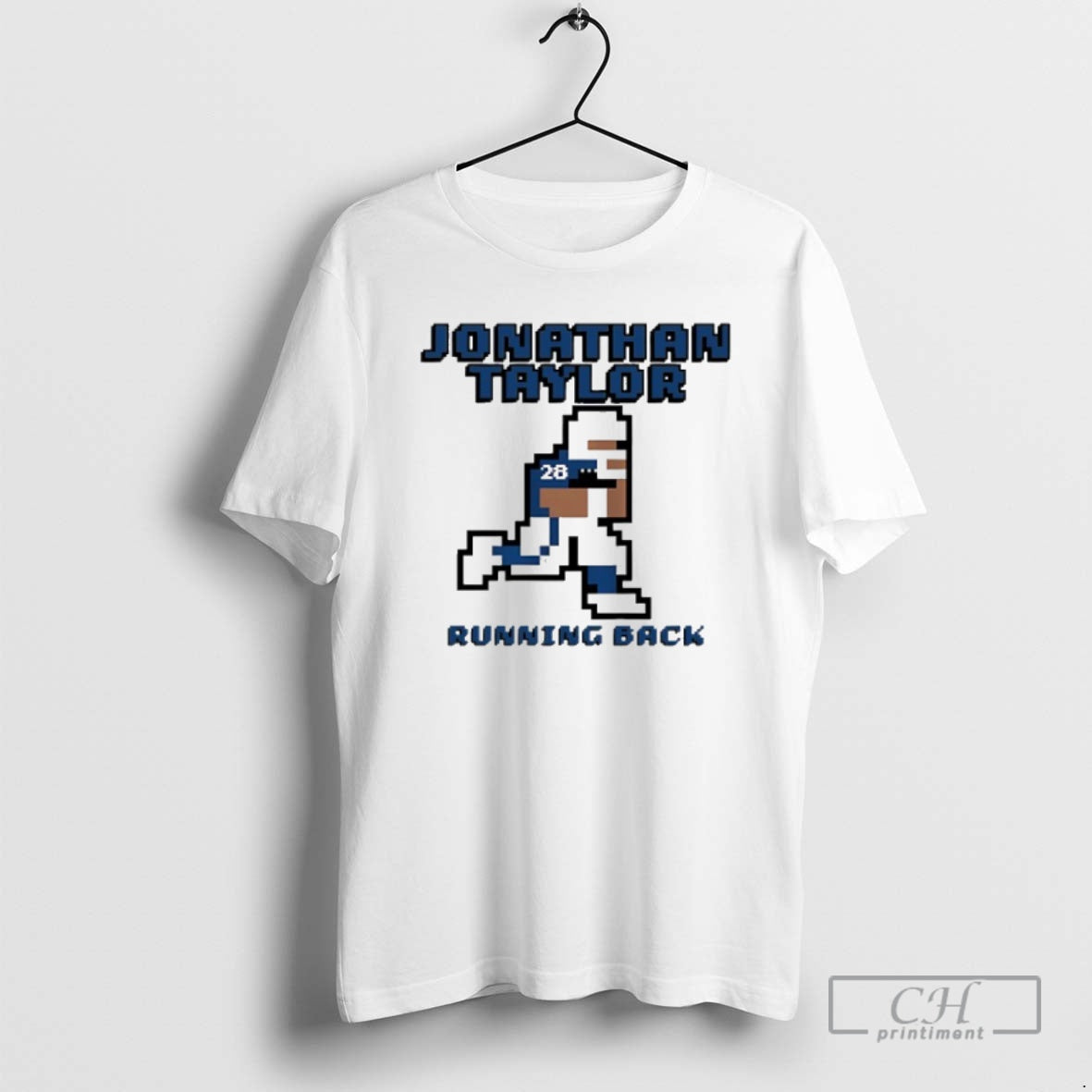 Classic Jonathan Taylor Running Back Indianapolis Colts Football Pixel Shirt Sweater