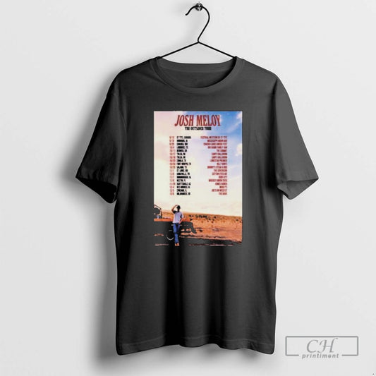 Classic Josh Meloy The Outsider Tour 2025 Dates Shirt Sweater