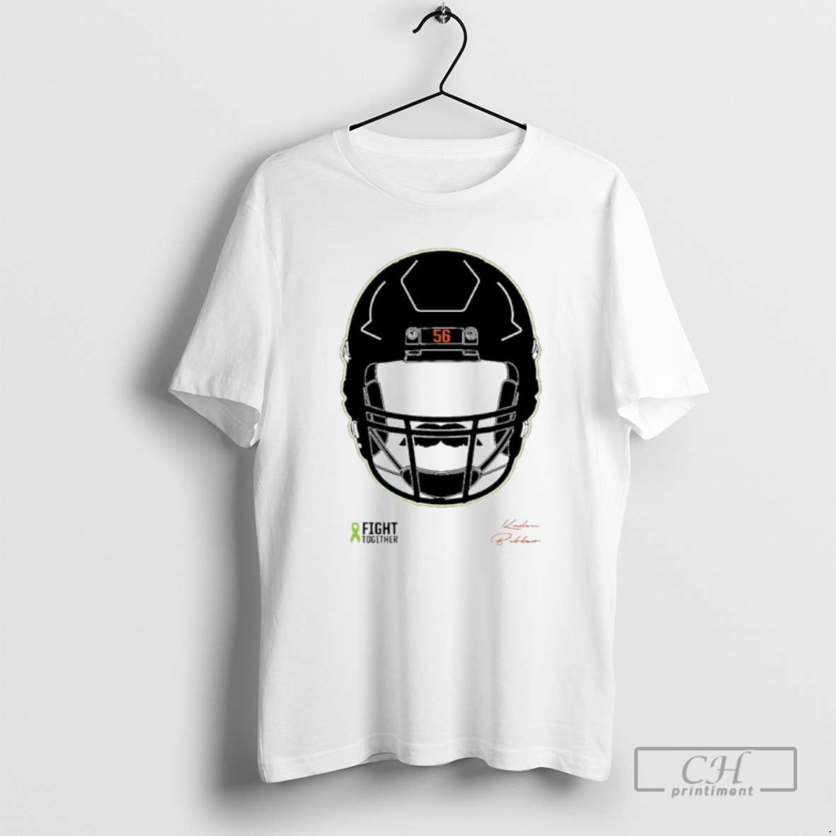 Classic Kaleb Danner Wartburg Knights Football Helmet Ornaments Shirt Sweater