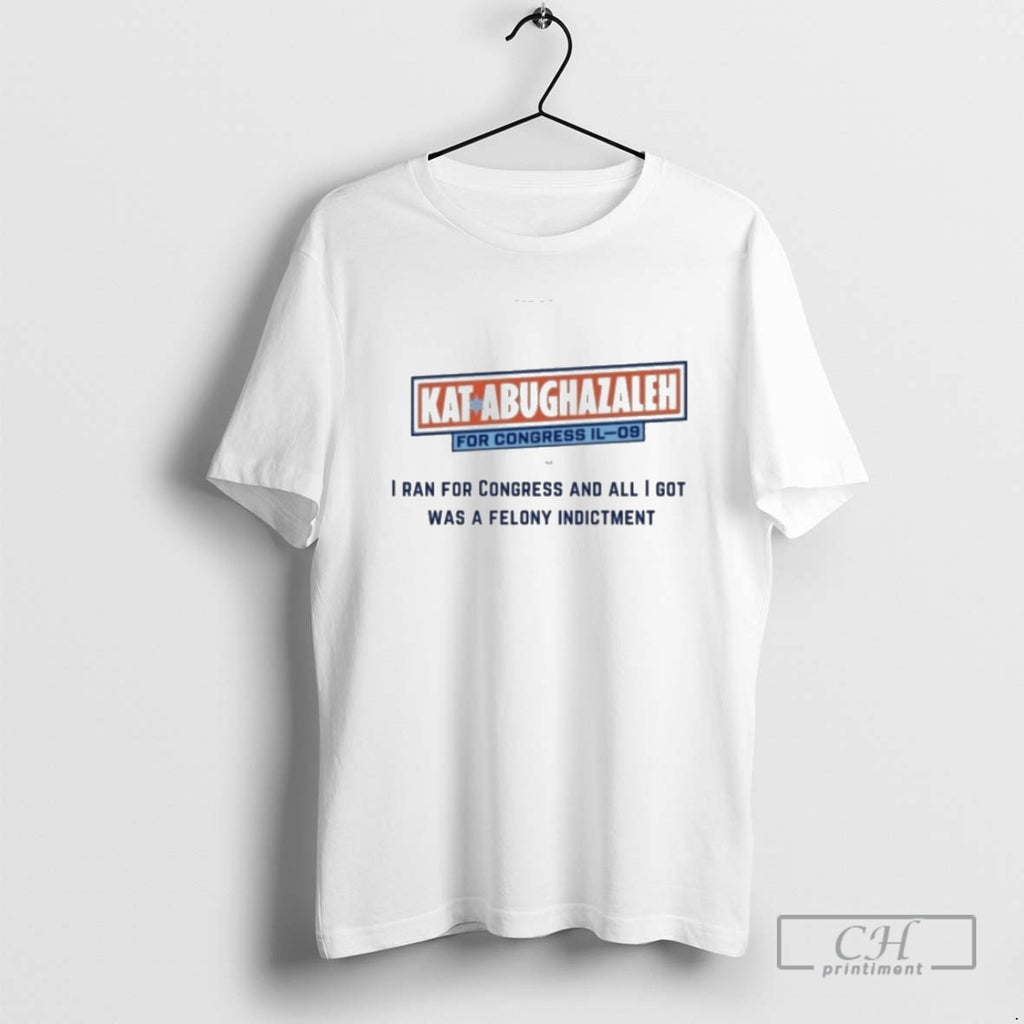 Classic Kat Abughazaleh For Congress Il 09 Shirt Sweater
