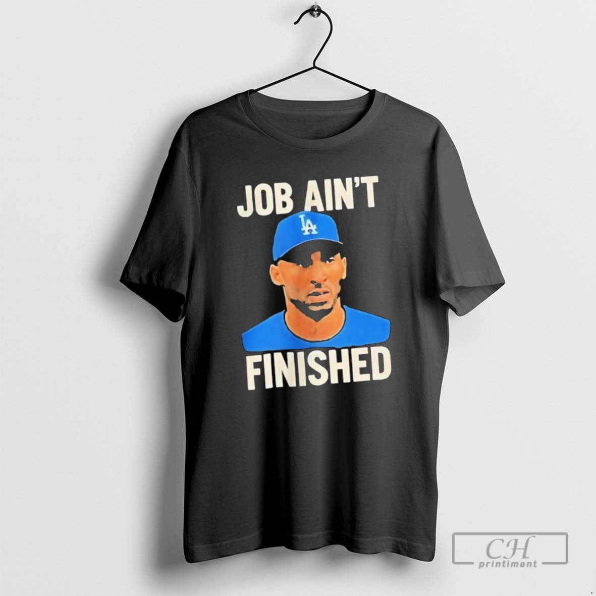 Classic Kobe Bryant Job Aint Finished Los Angeles Dodgers Shirt Sweater