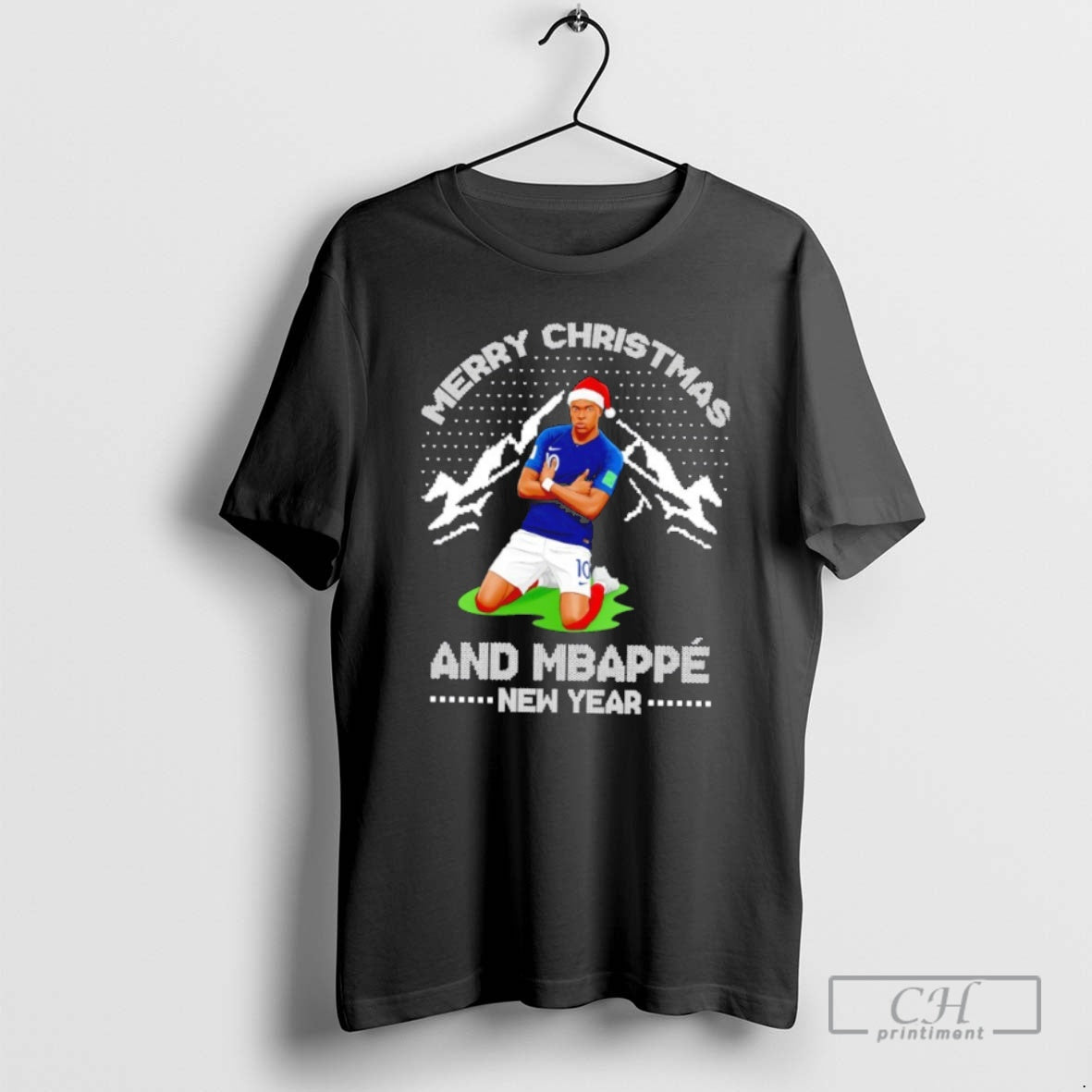 Classic Kylian Mbappe Merry Christmas And Mbappe New Year Shirt Sweater