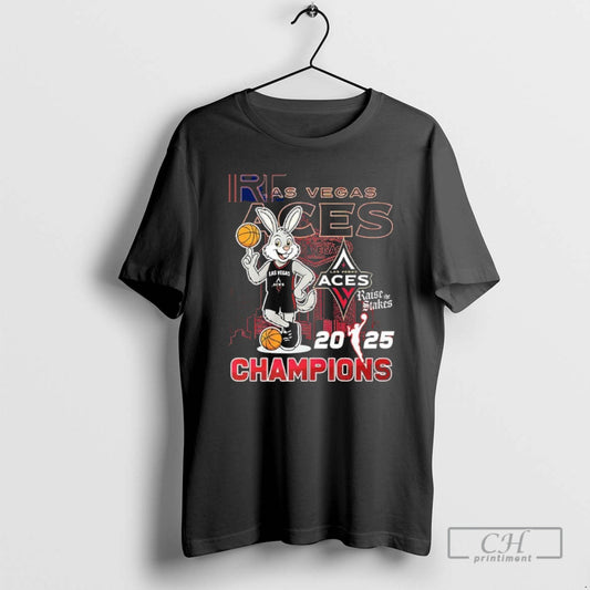 Classic Las Vegas Aces 2025 Champions Mascot Shirt Sweater