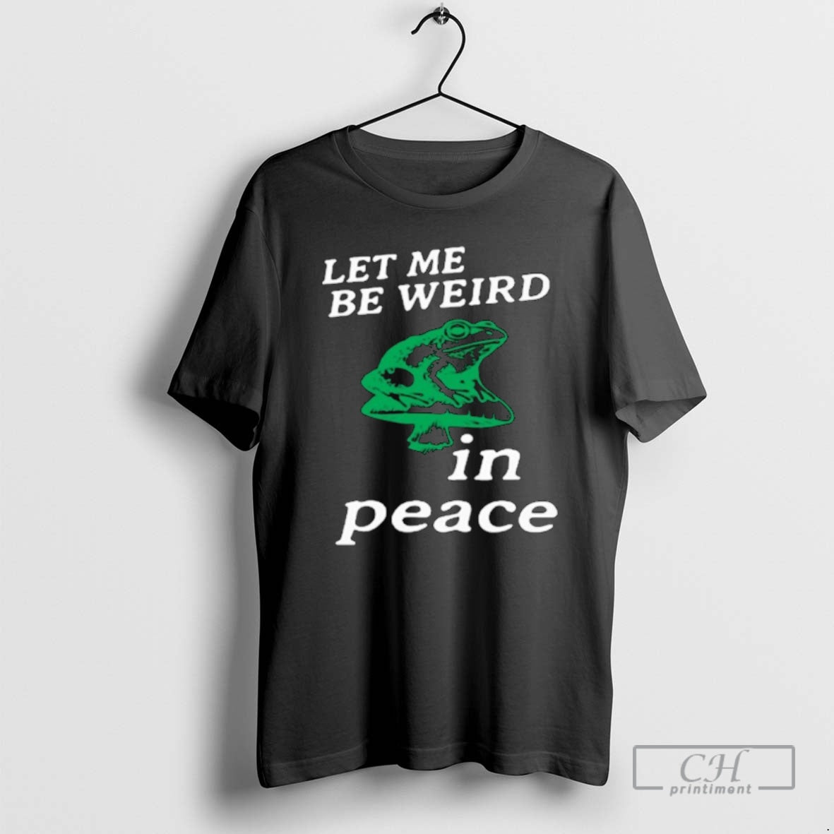 Classic Let Me Be Weird In Peace Frog Shirt Sweater