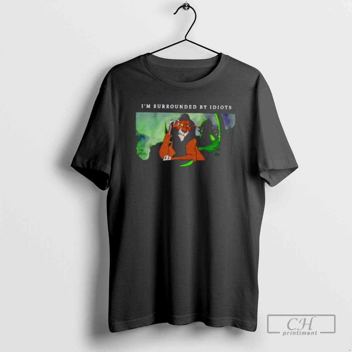 Classic Lion King Scar Im Surrounded By Idiots Shirt Sweater