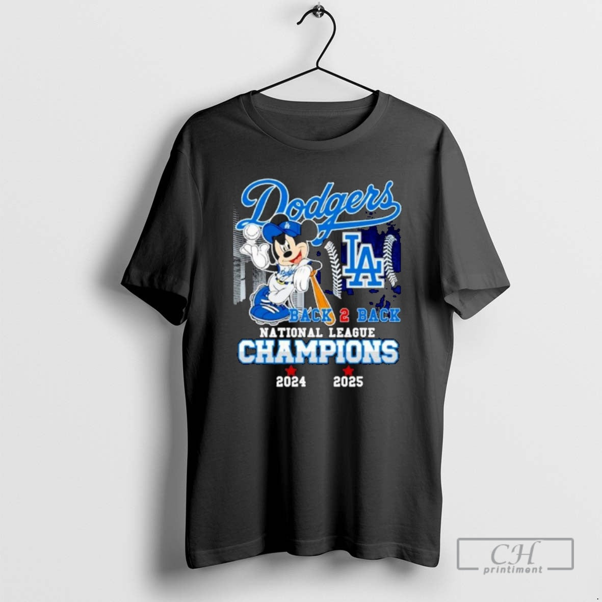 Classic Los Angeles Dodgers 2025 National League Champions Back 2 Back Ornaments Shirt Sweater