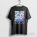 Classic Los Angeles Dodgers 2025 National League Champions Back 2 Back Signatures Shirt Sweater