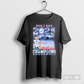 Classic Los Angeles Dodgers Back To Back World Series Champions 2025 Blue Shirt Sweater